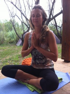 Yoga meditation (Chandini Yoga)